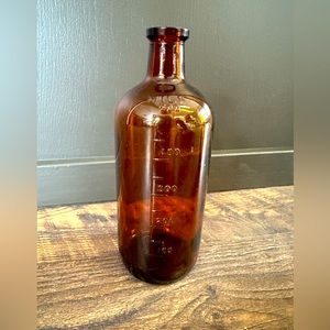 Vintage Brown Apothecary jar.